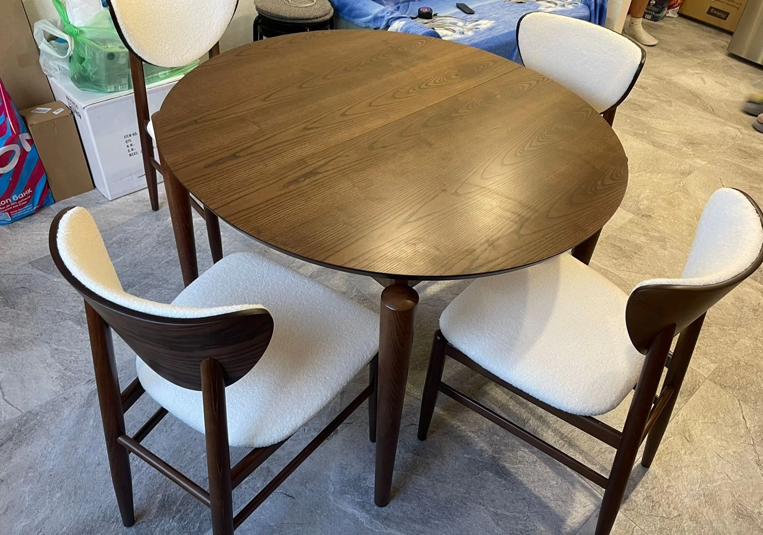 Стол круглый раздвижной VASTO 1100 АО купить Новосибирске - Фото 5