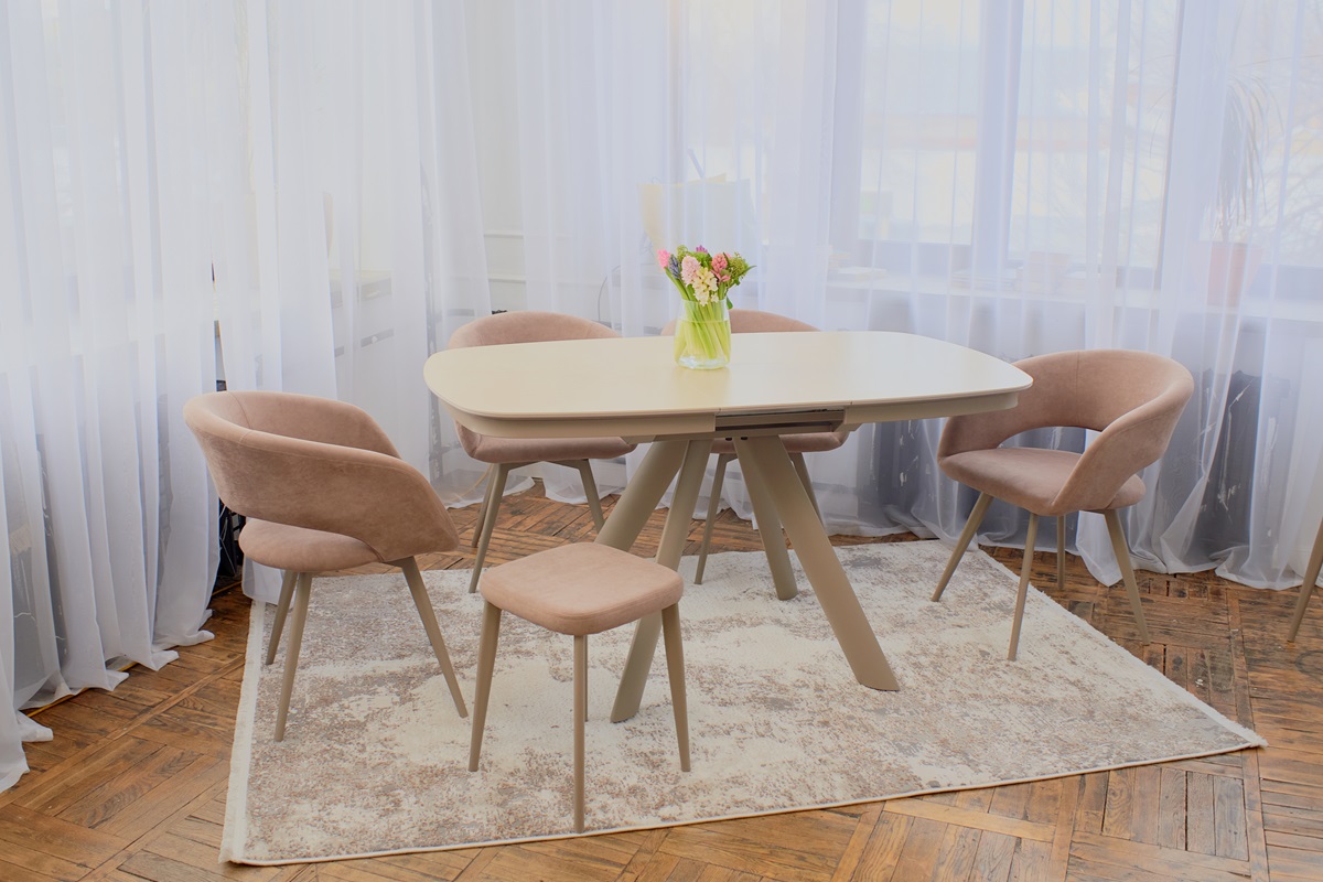 Стол полуовальный раздвижной Сохо-2C купить Новосибирске - Фото 3