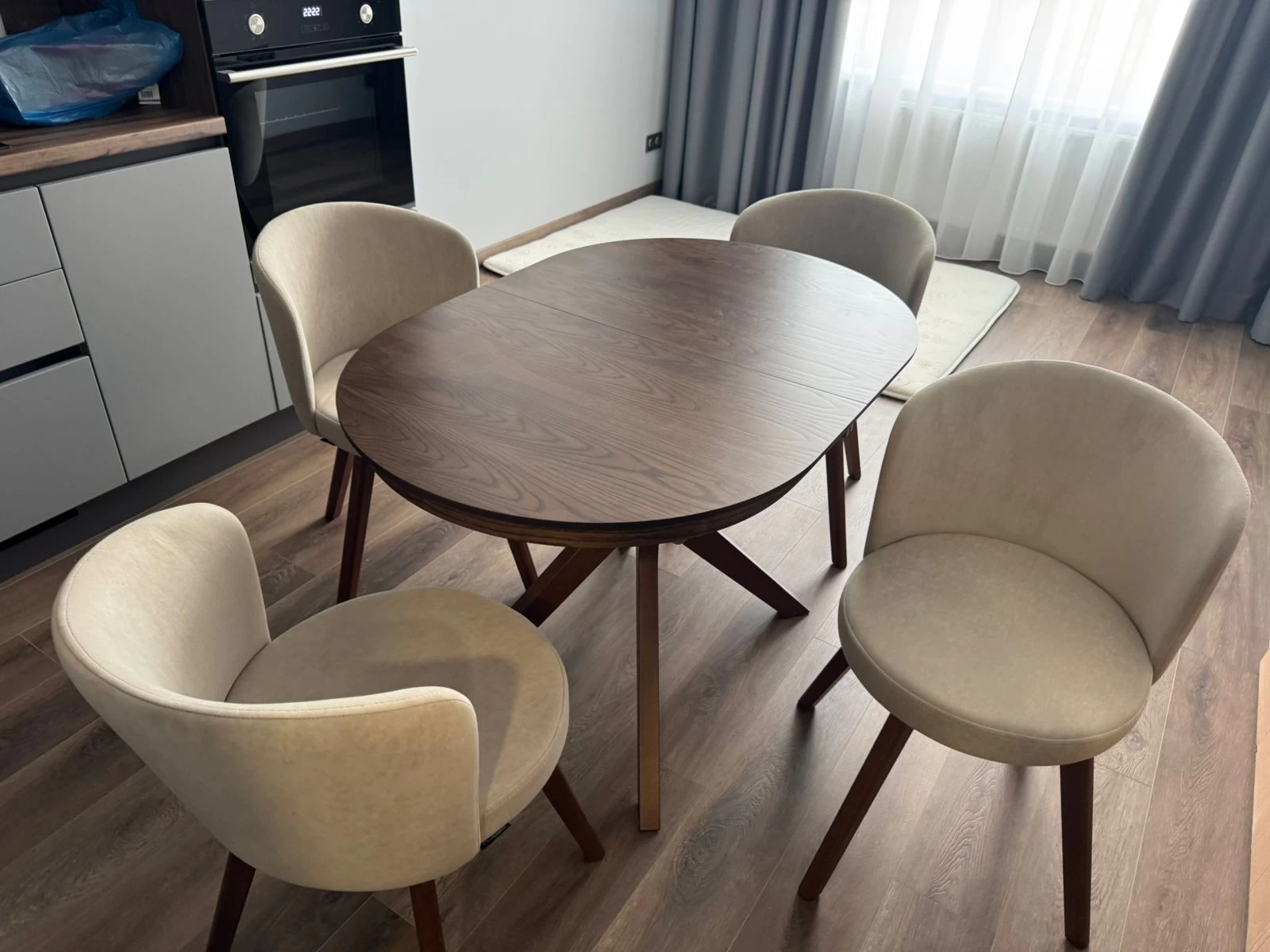 Стол овальный раздвижной СИЛЬВЕР 120 купить Новосибирске - Фото 5