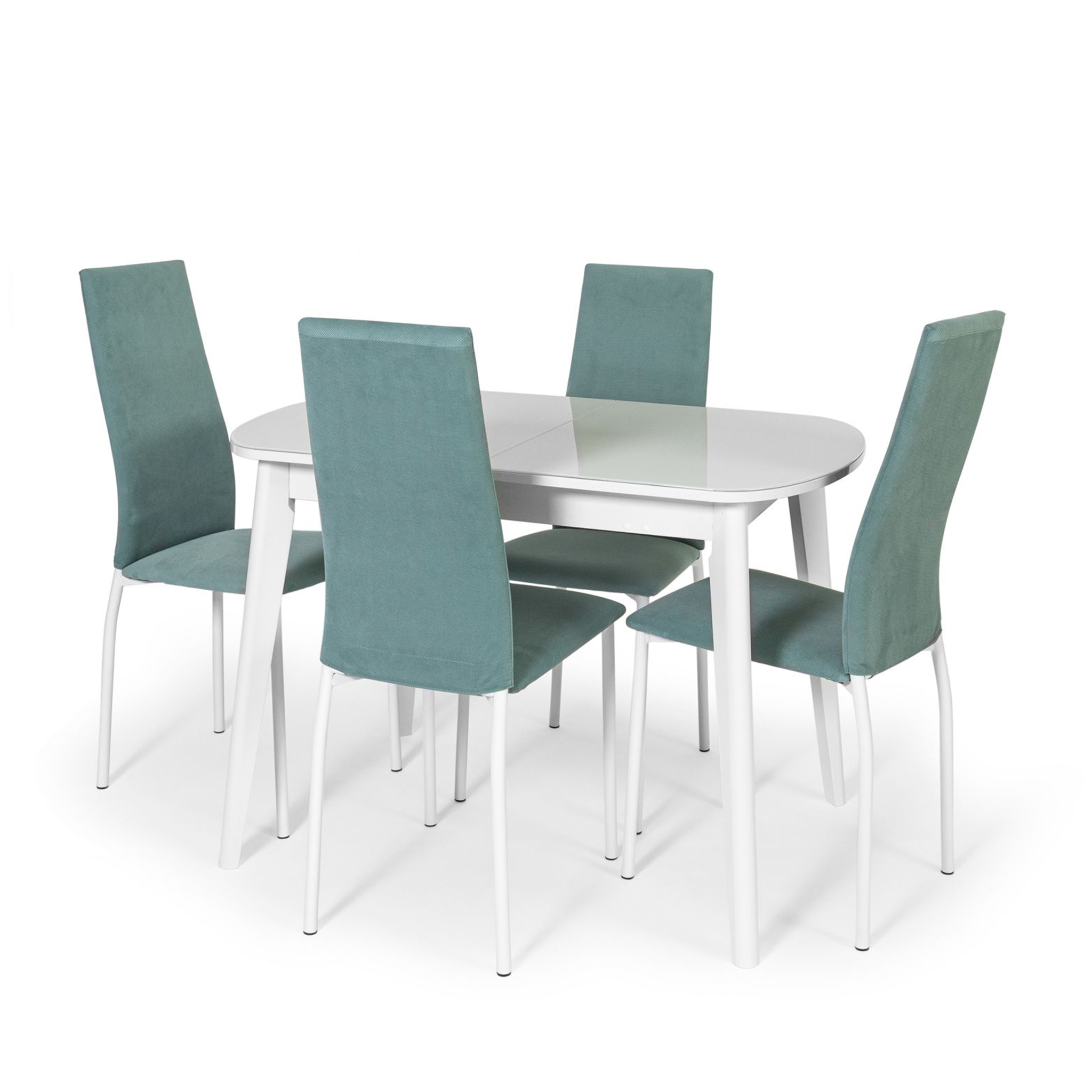 Стол полуовальный раздвижной Кристалл 2 купить Новосибирске - Фото 11