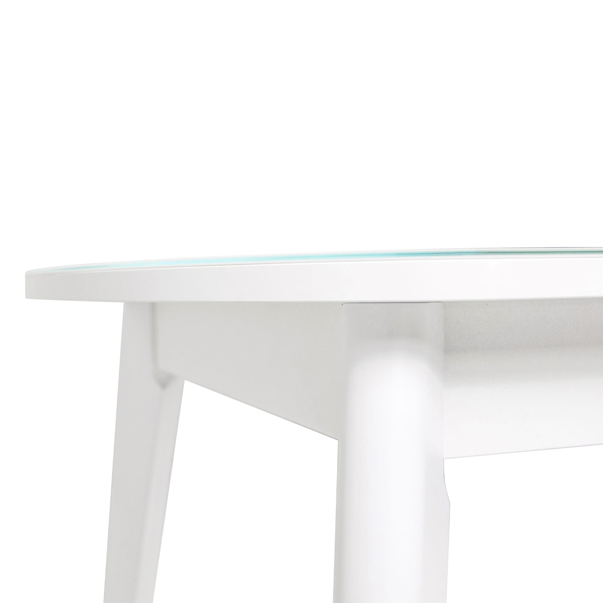 Стол полуовальный раздвижной Кристалл 2 купить Новосибирске - Фото 5