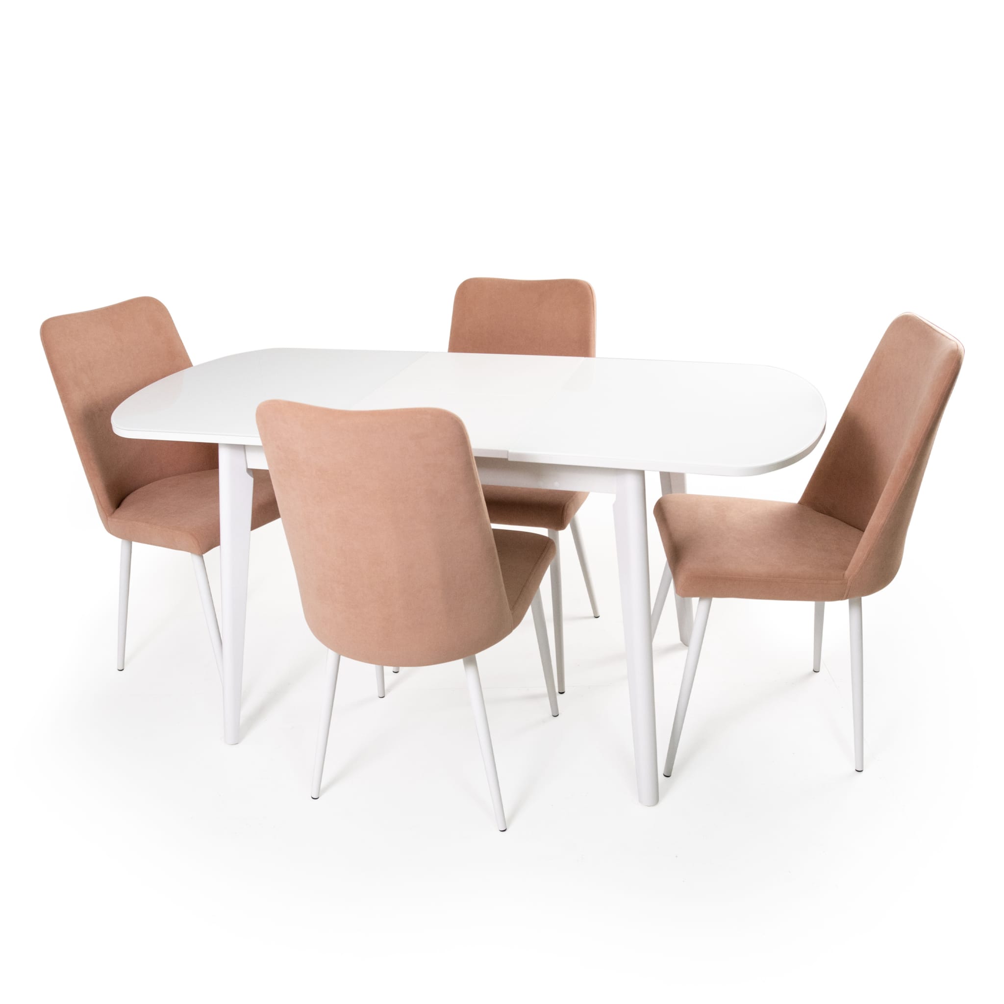 Стол полуовальный раздвижной Кристалл 2 купить Новосибирске - Фото 10