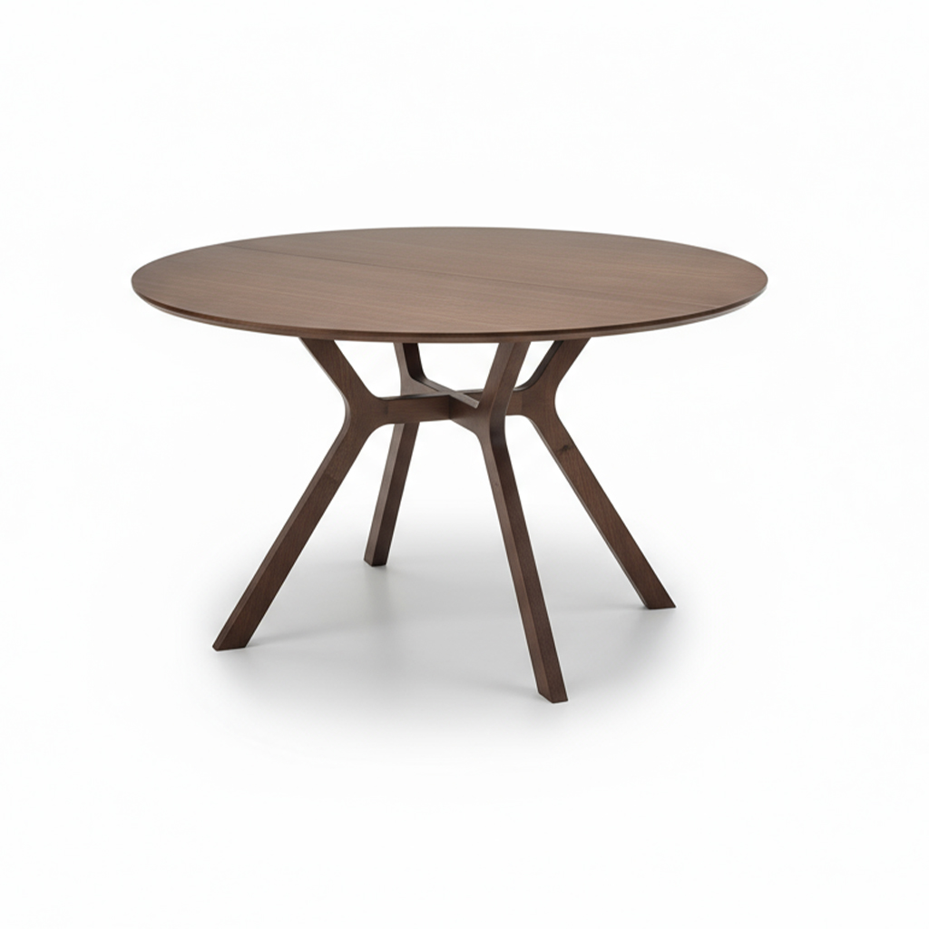 Стол круглый раздвижной Крафт 1200 купить Новосибирске - Фото 1