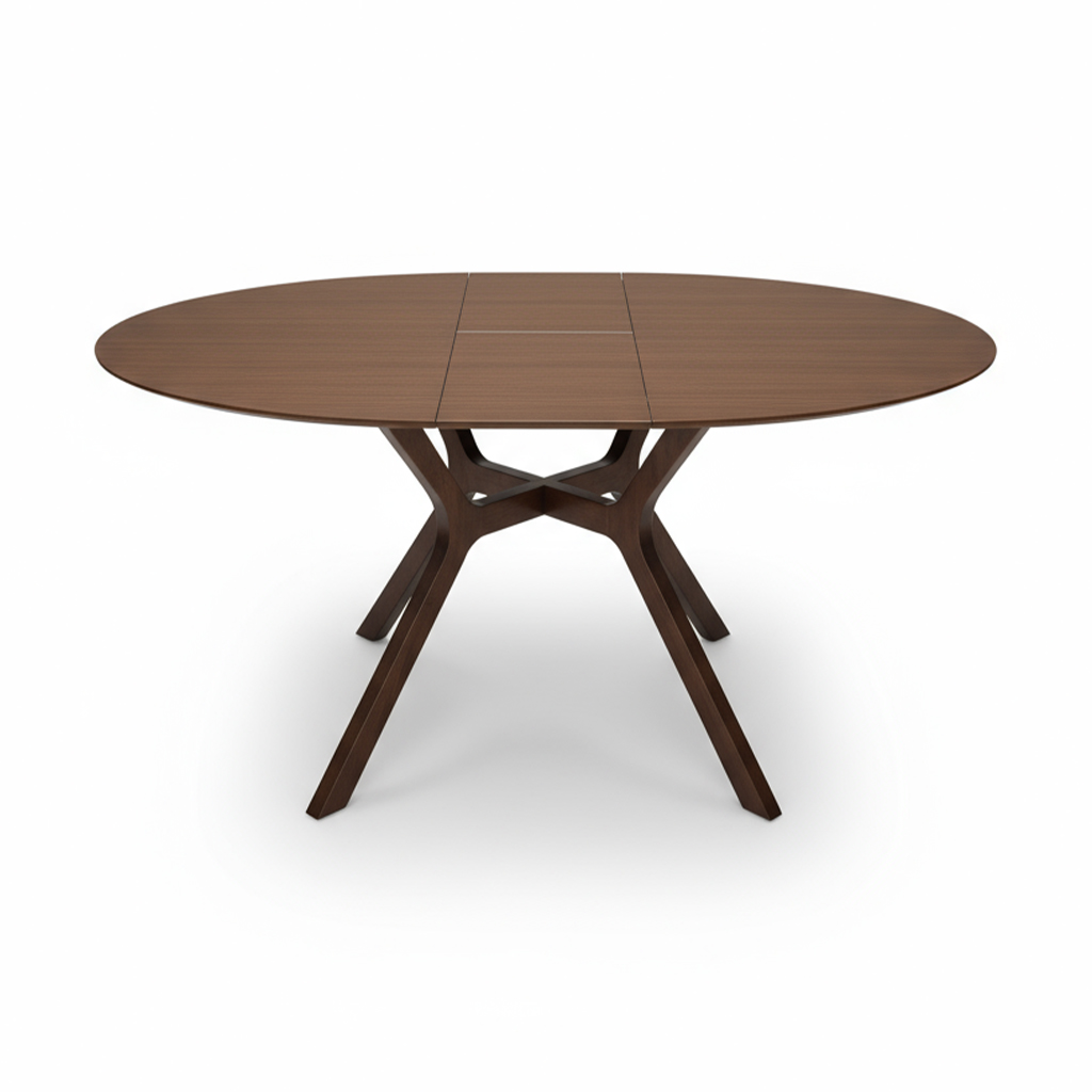 Стол круглый раздвижной Крафт 1200 купить Новосибирске - Фото 2