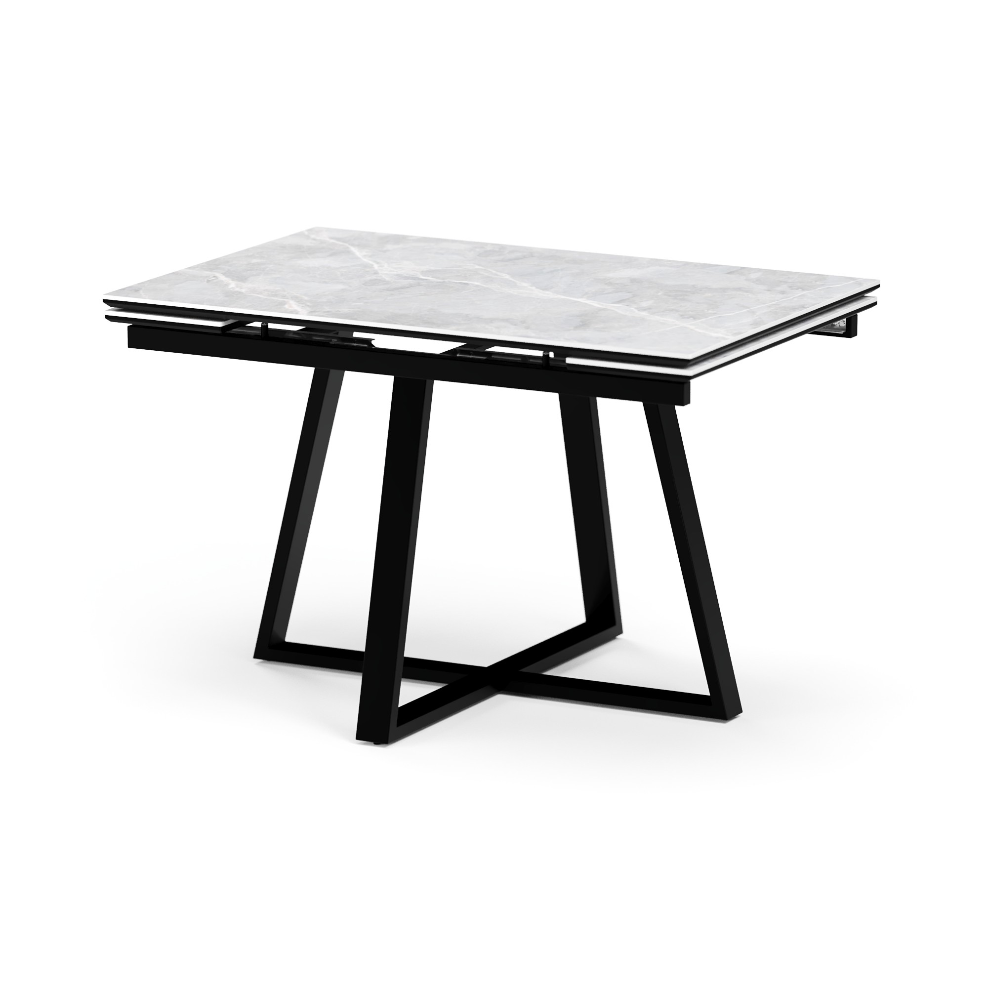 Стол прямоугольный раздвижной Питер керамика купить Новосибирске - Фото 1