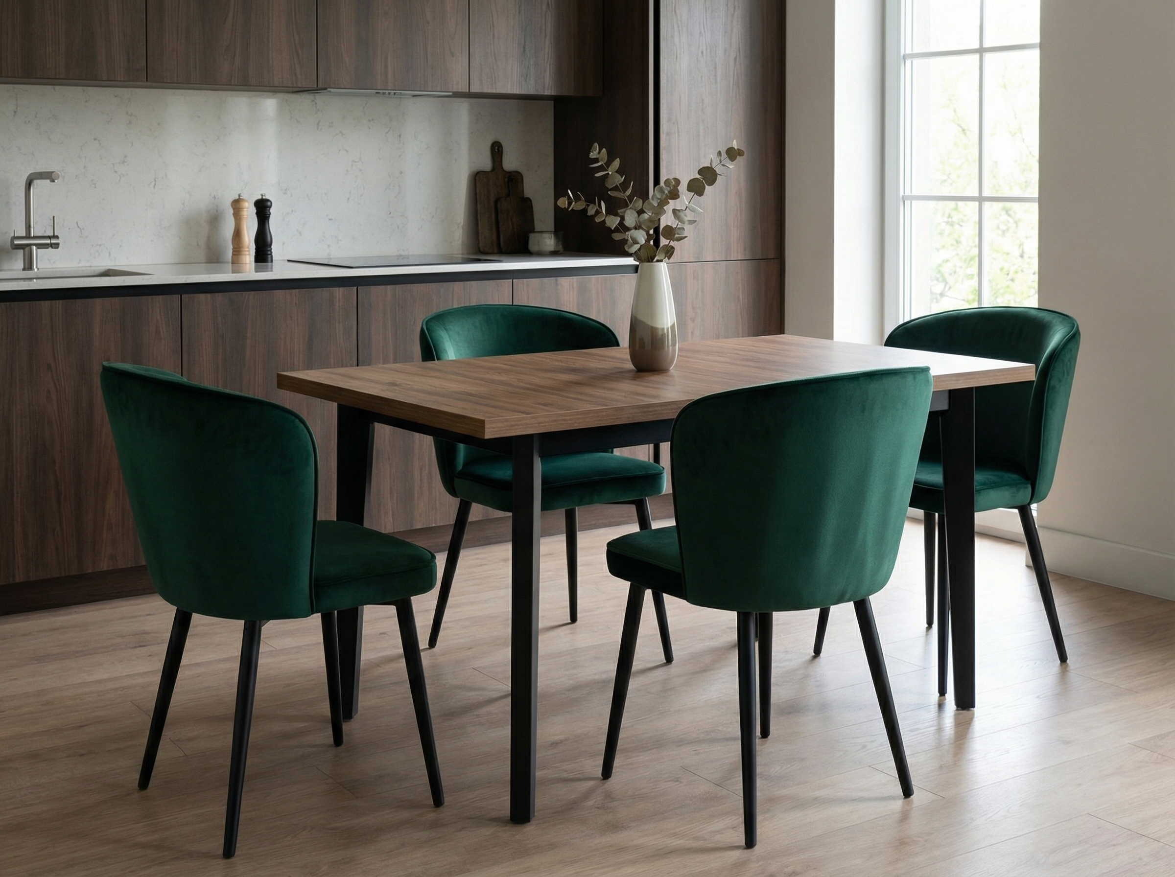 Обеденная зона Стол раздвижной Галактика 140 + Полукресло Амелиа купить Новосибирске - Фото 1