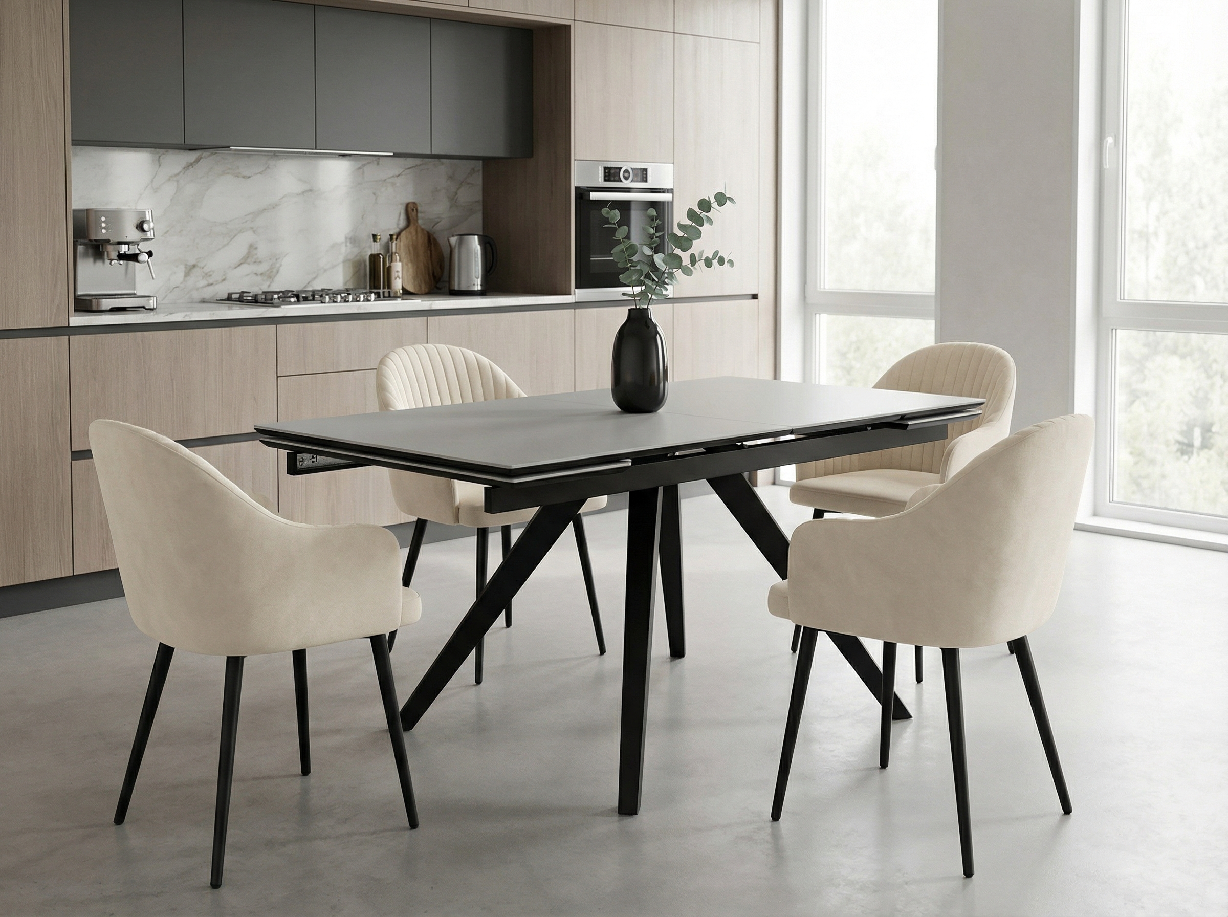 Обеденная зона Юпитер + Полукресло Шелл купить Новосибирске - Фото 1