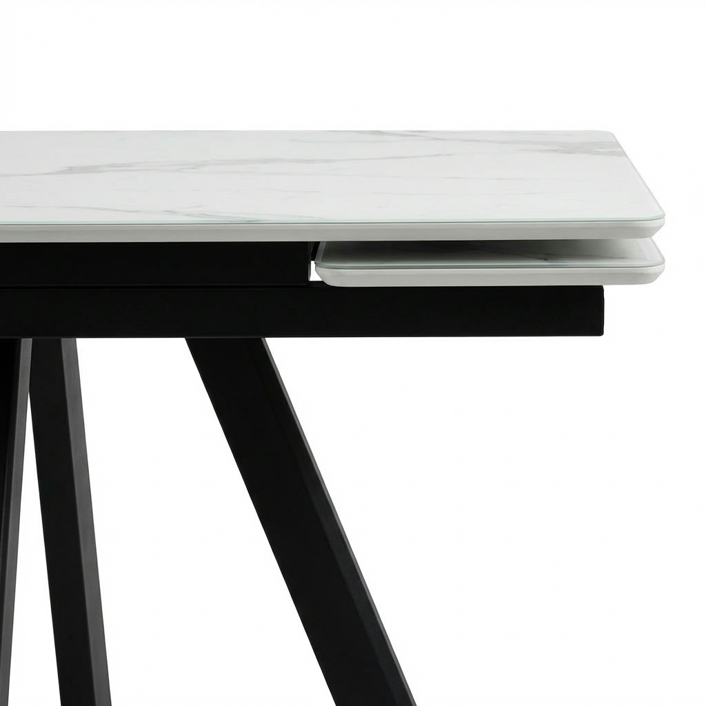 Стол прямоугольный раздвижной Форум (стекло) купить Новосибирске - Фото 3