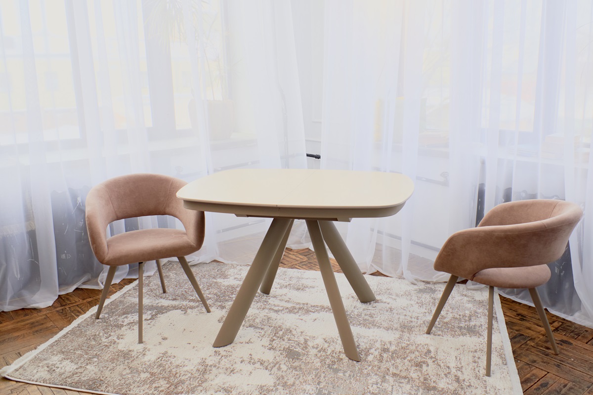 Стол полуовальный раздвижной Сохо-2C купить Новосибирске - Фото 6